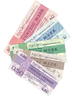 DDR Forumscheck 50 Pf.und 1 - 5 - 10 - 50 Mark -