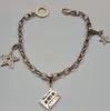 Thomas Sabo Charm Club Armband 925 er Silber mit 3 Anhänger Silberamrband -