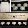 5 x Medaillen Feinsilber 999er Silber Silbermünzen DEGUSSA Bundespräsidenten -