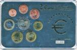 Luxemburg Eurosatz 1Cent - 2 Euro versch.Jahre im privaten Blister, Bankfrisch -