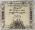 Frankreich 15 Sols Assignat -