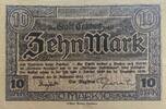 Deutschland 10 Mark Banknote der Stadt Cottbus -