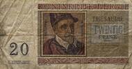 Belgien 20 Francs -