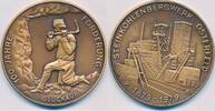 Deutschland BRD Medaille Steinkohlenbergwerk Osterfeld, Bergbau, Oberhausen Rheinland -