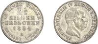 1/2 Silbergroschen 1854 A Altdeutschland/ Preussen  ss