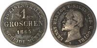 Altdeutschland/ Sachsen-Coburg-Gotha 1 Groschen Ernst II. -