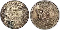 Altdeutschland/ Sachsen-Gotha-Altenburg 1/24 Taler Gotha Friedrich III. -