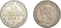 2 1/2 Silbergroschen 1869 A Altdeutschland/ Preussen  ss