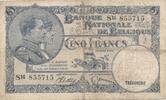 Belgien 5 Francs Leopold III (1934-1951) -