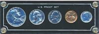 USA - Vereinigte Staaten v. Amerika U.S. Proof Set KMS, Kursmünzensatz, 5x Münzen -
