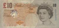 Großbritannien, England 10 Pounds Banknote, QUEEN ELIZABETH II -