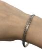 Silberschmuck vintage Armreif, Silberarmreif, 925er Silber Armschmuck -