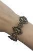 Silberschmuck vintage Ausgefallenes Silberarmband 925er Silber Armband vergoldet -