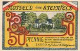 Steinfeld 50 Pfennig Notgeld der Gemeinde -