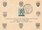 Deutschland Drittes Reich, Polen Postkarte, Propaganda 1 Ausstellung des Landesverbandes Danzig Westpreußen Warthagau, Zoppot -
