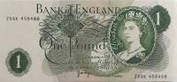 Großbritannien 1 Pound Banknote -
