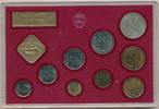 Russland Münzkurssatz Leningrad Mint orig.in Hartplastiketui BU 1 Kopeke - 1 Rubel -