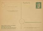 Deutschland, Drittes Reich Postkarte/Ganzsachen Der Führer kennt nur Kampf, Arbeit und Sorge -