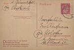Deutschland, Drittes Reich Postkarte/Ganzsachen Der Führer kennt nur Kampf, Arbeit und Sorge, Stempel Appenweier -