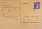 Deutschland, Drittes Reich Postkarte/Ganzsachen Stempel Frankfurt -