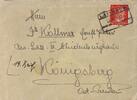 Deutschland, Drittes Reich Briefumschlag mit Briefmarke Stempel Lambach -