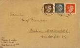 Deutschland, Drittes Reich Briefumschlag mit Briefmarke Stempel Aschau im Chiemgau -