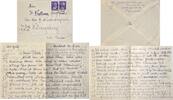 Deutschland, Drittes Reich Brief mit Briefumschlag und Briefmarke Stempel Lambach -
