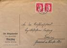 Deutschland, Drittes Reich Briefumschlag mit Briefmarke Stempel: Freising -