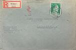 Deutschland, Drittes Reich Briefumschlag mit Briefmarke Stempel: Hannover und Weimar -
