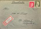 Deutschland, Drittes Reich Briefumschlag mit Briefmarke Stempel: Wien und Dessau -