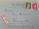Deutschland, Drittes Reich Briefumschlag mit Briefmarke Stempel Frankfurt (Main) -
