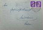 Deutschland, Drittes Reich Briefumschlag mit Briefmarke Stempel: Mülheim -