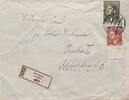 Deutschland, Drittes Reich Briefumschlag mit Briefmarke Stempel: Jevíčko (Gewitsch) -