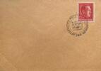 Deutschland, Drittes Reich Briefumschlag mit Briefmarke Stempel: München, Hauptstadt der Bewegung -