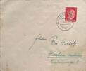 Deutschland, Drittes Reich Briefumschlag mit Briefmarke Stempel: Karlsruhe-Durlach -