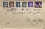 Deutschland, Drittes Reich Briefumschlag mit Briefmarke Stempel: Kiel -