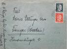 Deutschland, Drittes Reich Briefumschlag mit Briefmarke Stempel: Singen(Hohentwiel) -