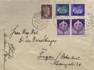 Deutschland, Drittes Reich Briefumschlag mit Briefmarke Stempel: Müllheim(Baden) -