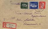 Deutschland, Drittes Reich Briefumschlag mit Briefmarke Stempel: Berlin Neukölln -