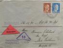 Deutschland, Drittes Reich Briefumschlag mit Briefmarke Stempel: Stuttgart, Nachnahme Brief -