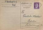 Deutschland, Drittes Reich Postkarte Stempel: Kiel -