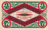 Bielefeld 2 Mark Notgeld Papier Platzanweisung der Gemeinde, Nr. B50078 -