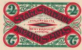 Bielefeld 2 Mark Notgeld Papier Platzanweisung der Gemeinde, Nr. B50084 -