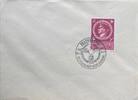 Deutschland, Drittes Reich Briefumschlag mit Briefmarke, Propaganda Stempel: Braunau am Inn, Deutschland wird Siegen -