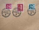 Deutschland, Drittes Reich Briefumschlag mit Briefmarke Stempel: Reichenberg, Wahl und Bekenntnistag -