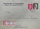 Deutschland, Drittes Reich Briefumschlag mit Briefmarke Stempel: Marburg, Graz, Stadt der Volkserhebung -