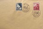 Deutschland, Drittes Reich Briefumschlag mit Briefmarke Stempel: Wien, Des Führers Geburstag -