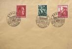 Deutschland, Drittes Reich Briefumschlag mit Briefmarke Stempel: Berlin, Reichshauptstadt, 50. Geburstag des Führers -