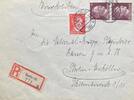 Deutschland, Drittes Reich Briefumschlag mit Briefmarke Stempel: Berlin Neukölln, Einschreiben! -