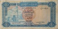 Libyen 1 Dinar Banknote -